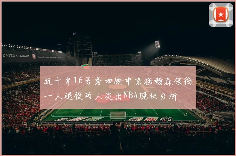 近十年16号秀回顾申京杨瀚森领衔一人退役两人淡出NBA现状分析